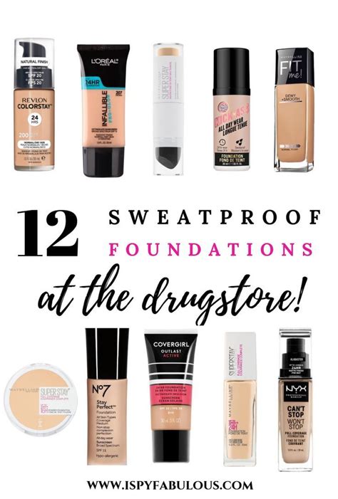 sweat resistant foundation